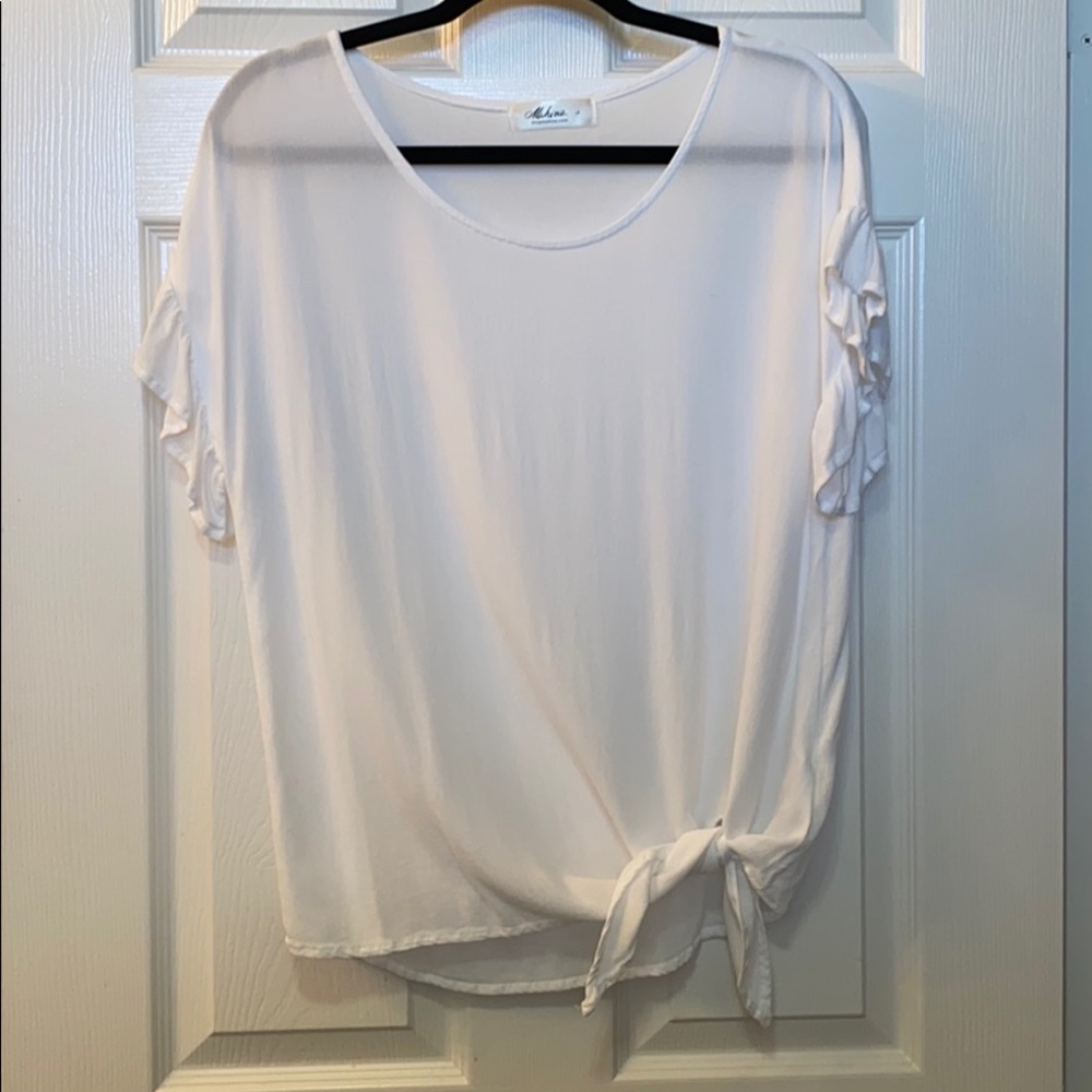 Mahina White Blouse